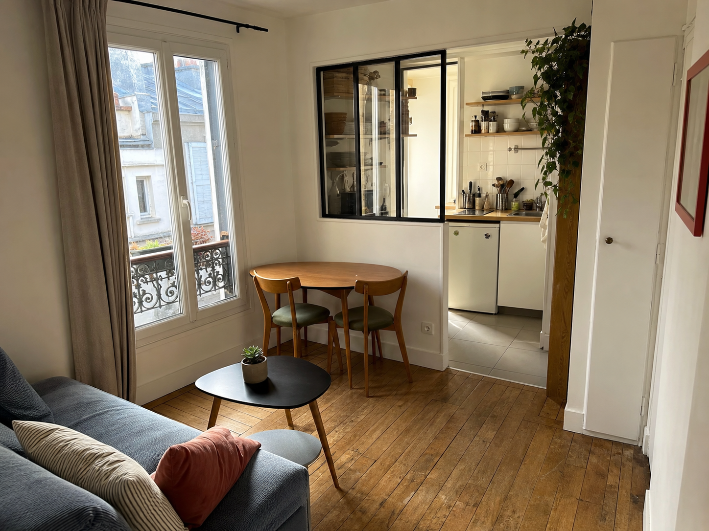 Deux pièces côté canal